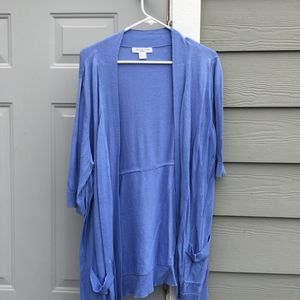 Light blue cardigan